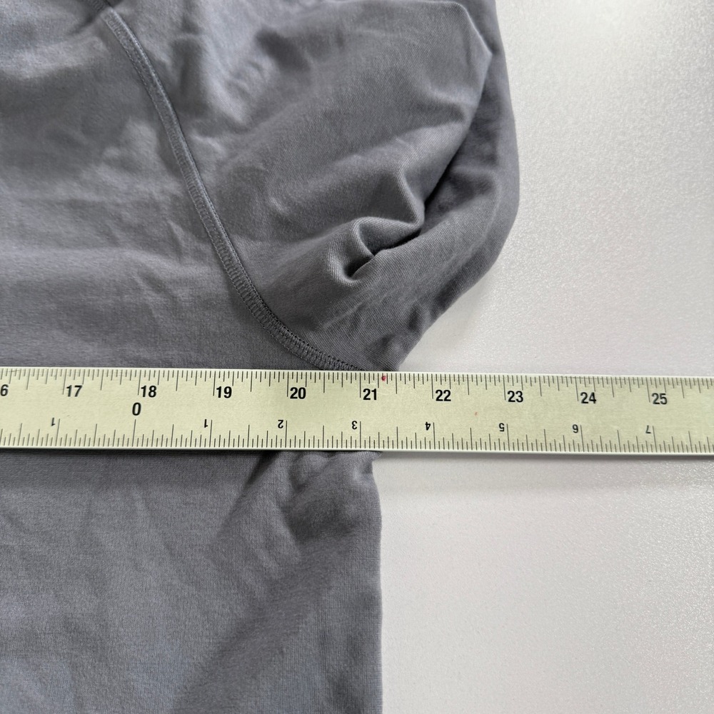 Nike Hoodie Mens Medium Gray Carbon Tech Lightweight Full Zip Stretch - Picture 8 of 10
